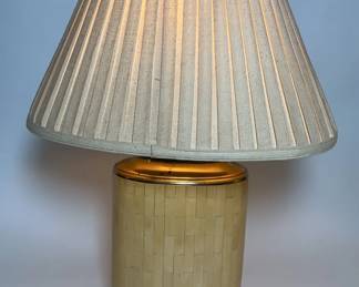 Mid Century Modern Style Drum Side Table Lamp