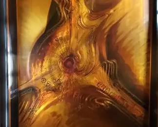 Bernhard Rohne AcidEtched Metal Art