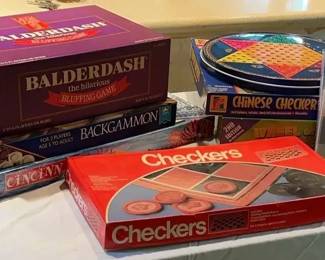 Assorted Board Games