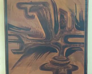 Bernhard Rohne AcidEtched Metallic Artwork