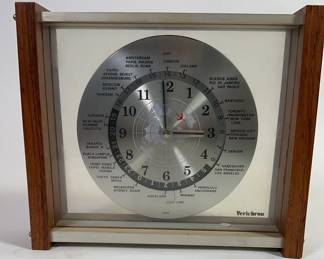 Verichon Quartz GMT World Mantel Desk Clock