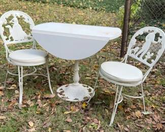 Wrought Iron Patio Table And Chairs