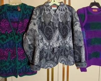 Misson 2 Vintage Wool Sweaters Jacket