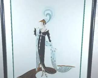 Erte Framed Poster