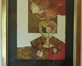 Vintage 1990s Sunil Alvarr Perspective Con Imagen