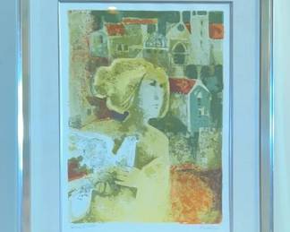 Lithograph By Alvar Sunol