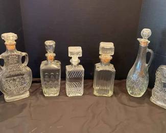 Lot Of Decanters