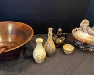 A Walnut Salad Bowl And Some Neat Decor