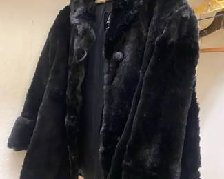 Rolands Fabulous Black Fur Jacket