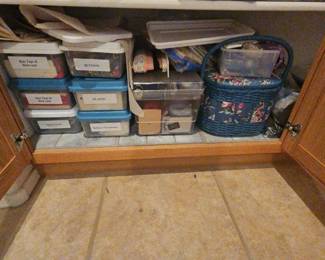 Lots Of Sewing And Crafting Supplies