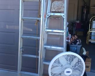 Ladders And Fan