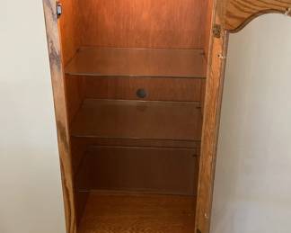 Lighted Curio Display Lamp Vase