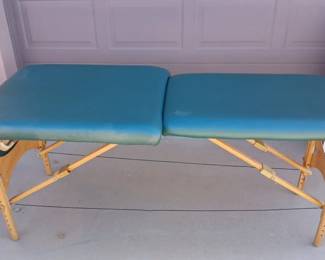Massage table