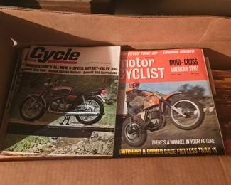 Vintage Motorcycle magazines