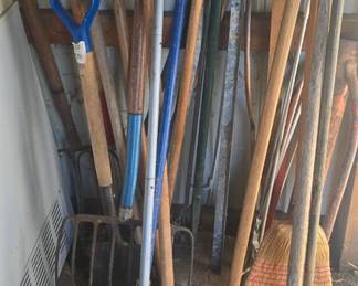 Tools and brooms
