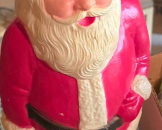 Blow mold Santa