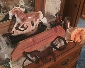 VTG MCM Lane & Co. Pottery Horse Planter  