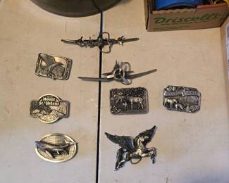 Vintage Belt Buckles 