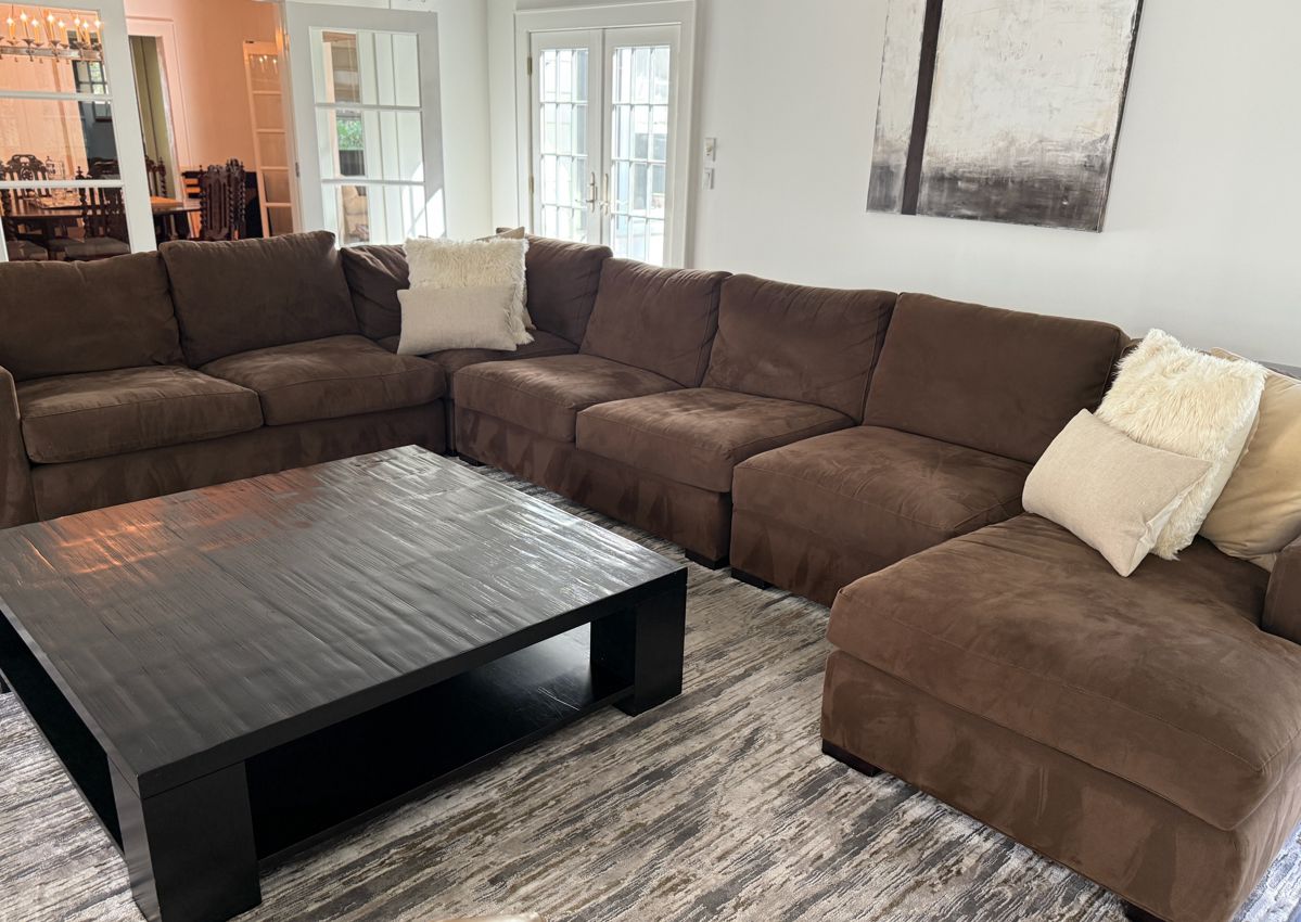 Crate & Barrel 5 piece Sectional