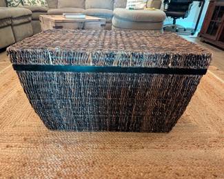 #9  Wicker Trunk  30"Wx18"Dx18"H   $45