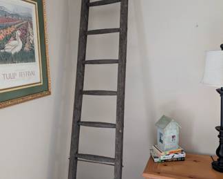 #39  Farm Wood Ladder  17"Wx5"Dx93"H   $150