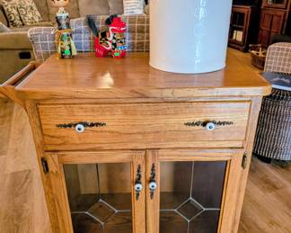 #17  Rolling Bar Cart  33"Wx19"Dx33"H   $75