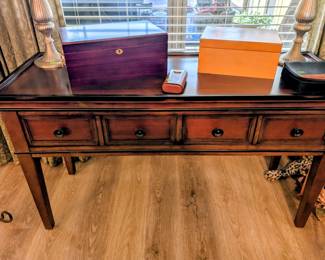 #2  Two Drawer Sofa Table  52"Wx19"Dx30"H   $165