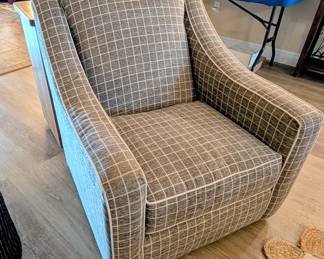 #11  Swivel Grey & White Chair   $225                                                #12  Swivel Grey & White Chair   $225