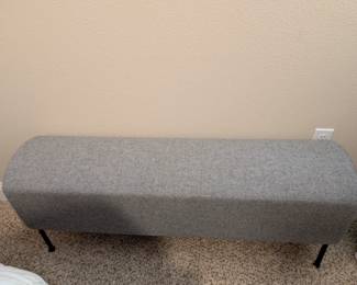 #49  Grey Bench  49"Wx12"Dx20"H   $45
