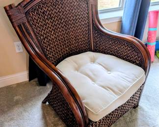 #41  Rattan Chair   $75