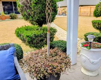 #71+#72+#73+#74  Tiki Torch Planter   $85 each