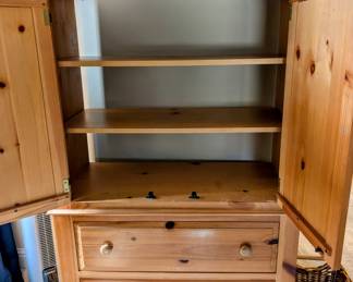 #36  Broyhill Armoire  42"Wx20"Dx62"H   $295