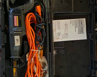 #5	Craftsman Professional Reciprocating saw with case	 $25.00