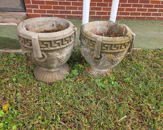 #66	Concrete planter 12x13	 $20.00 
#67	Concrete planter 12x14	 $20.00