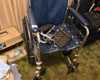 #57	Tracer by invacare wheelchair 16" seat 	 $30.00