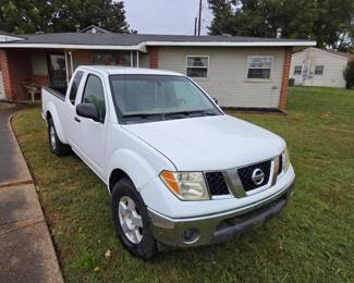 #1	2007 Nissan Frontier 70,429 miles 4 door everything works no warning lights, bed liner and hitch.  Two small dents on each side of front bumper.	 ***Taking Silent Bids ***winner will be called on Friday at around noon***