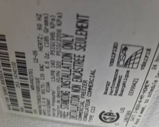 #29	Kenmore freezer model 253.14342102 outside maesurements 43x28x35	 $75.00