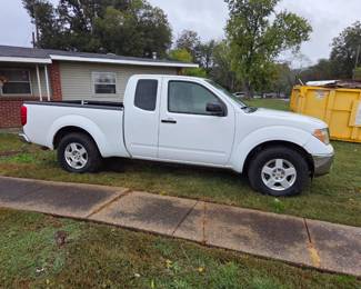 #1	2007 Nissan Frontier 70,429 miles 4 door everything works no warning lights, bed liner and hitch.  Two small dents on each side of front bumper.	 ***Taking Silent Bids ***winner will be called on Friday at around noon***