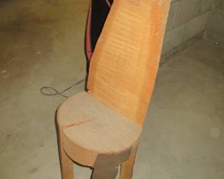 unusual home made chair