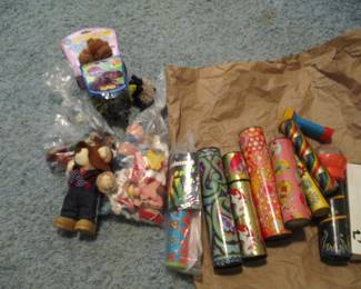toys and lots of vintage Kaleidoscopes