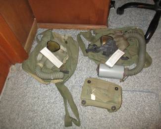 ARMY gas  masks