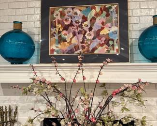 Local Artist water color Bennie Johnson Wood