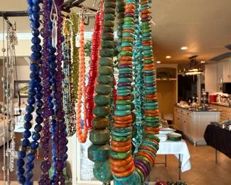Turquoise and lots of jewelry