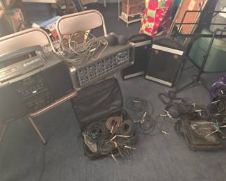 Vintage music equipment...many other items not in this picture