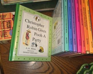 Vintage "Winnie The Pooh" book collection
