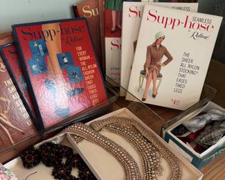 Vintage hose and collars