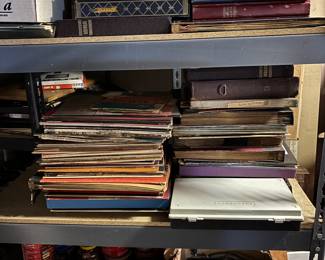 Old vinyl records 10in