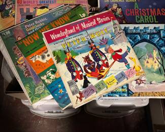 Vintage kids records
