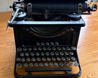 L C Smith & Corona typewriter