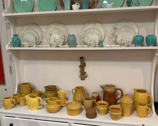 Tea leaf china, pottery collection and much more